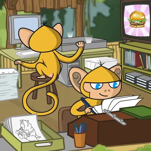 Animación 2D — MonkeyToons